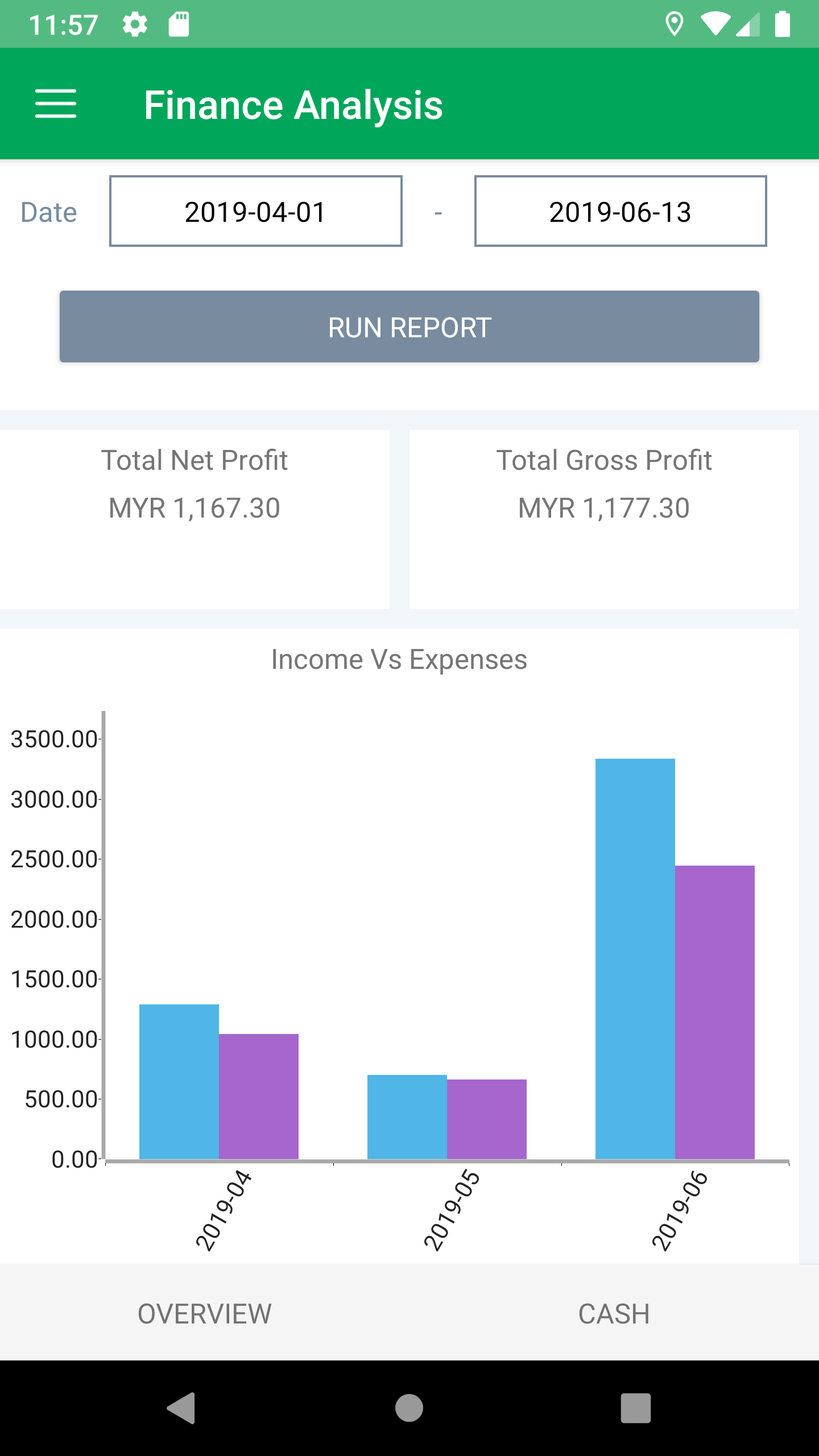 SimBiz Mobile App